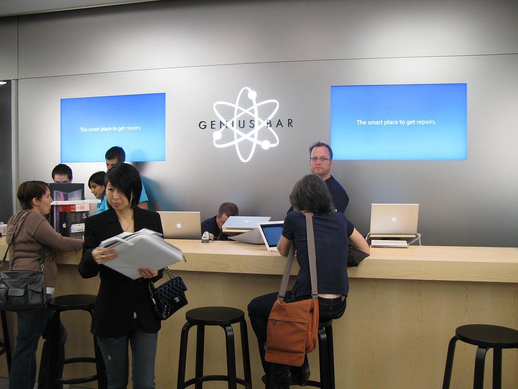 Apple StoreのGenius Bar