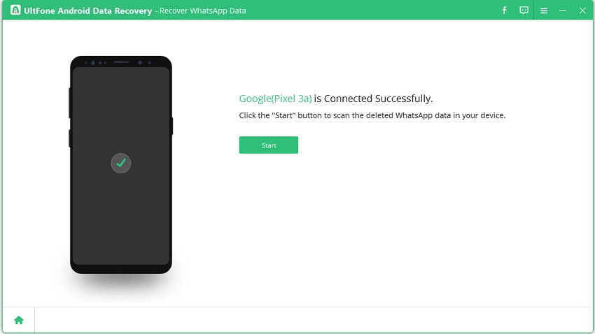 Androidデバイスが接続されています