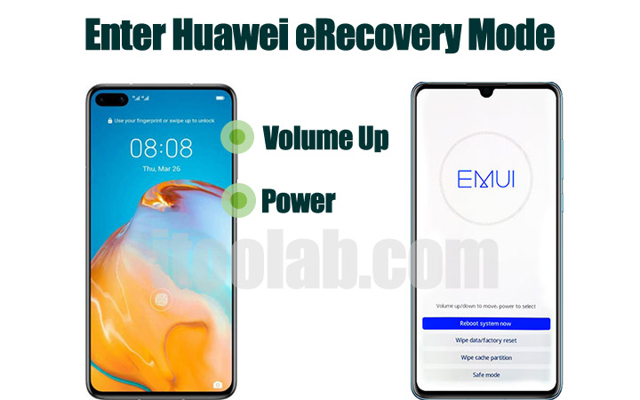 ファクトリーリセットHuawei電話