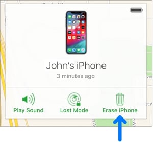 iPhoneのiPhoneの消去からロックアウトされました