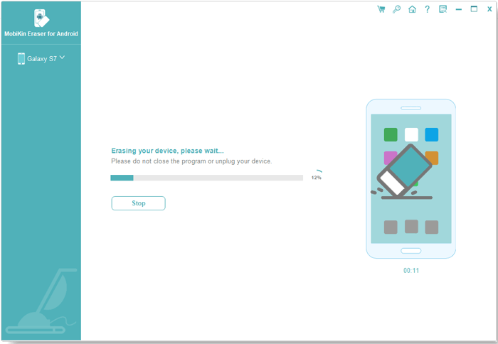 Mobikinを介してSamsung Phoneから写真を削除する方法