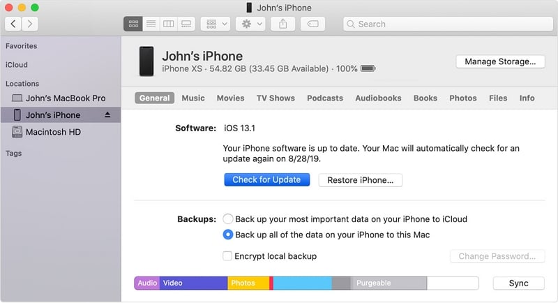 iPhoneはiTunesを介してデバイスを更新することをチェックすることに固執します