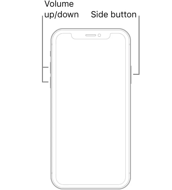 iPhone11を再起動して、iPhone11をAppleロゴに固定することを強制します