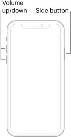 iPhoneを再起動します
