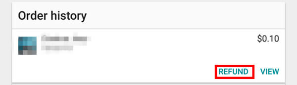 Google Playからの払い戻しアプリ