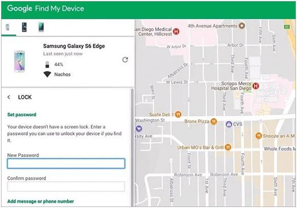 GoogleはハードリセットなしでAndroidのロックを解除するために私のデバイスを見つけます