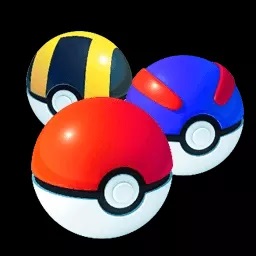 地域のポケモンを捕まえるために素晴らしいとウルトラボールを使用します