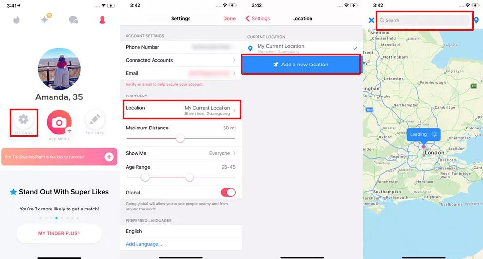Tinderの場所を無料で変更する方法

