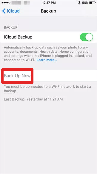 iCloudでiPhoneをコンピューターにバックアップするにはどうすればよいですか