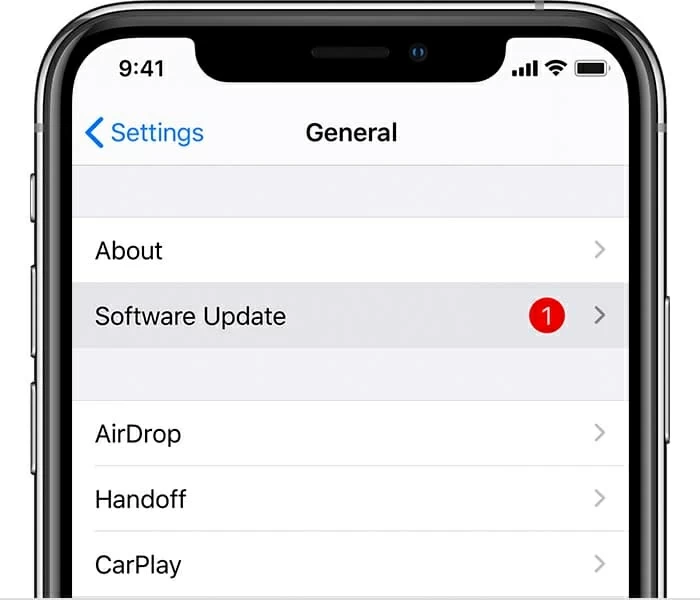 App Storeアプリが更新されていません