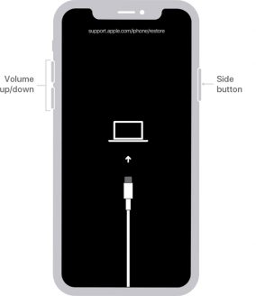 新しいiPhoneモデルを回復モードにします