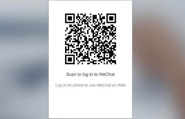 スキャンしてWeb Wechatにログインします
