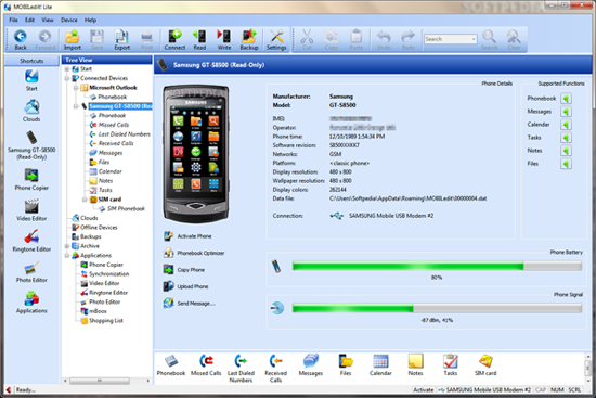 MobileDitのようなAndroidにバックアップ抽出器を使用します