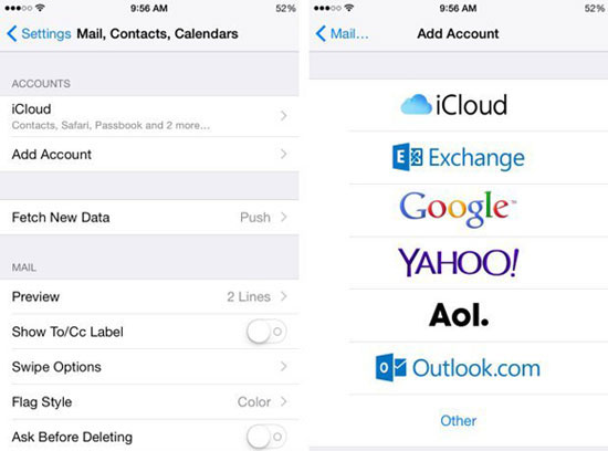 YahooカレンダーをiPhoneと同期する方法