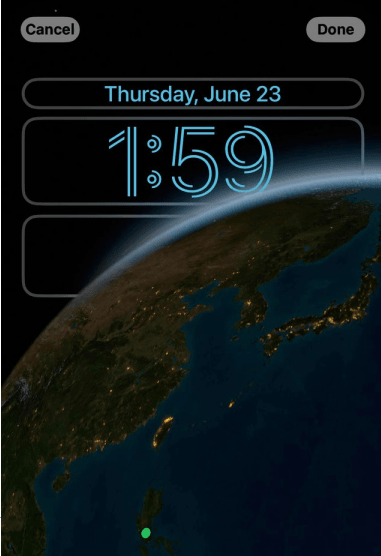 ライブロケーションを特定するiOS 16