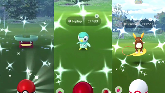 ピプロップは光沢があります