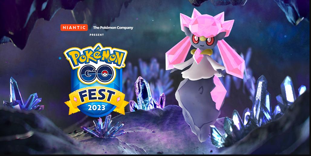 ポケモンゴーフェスト2024をプレイしてチケットなしでダイアンシーを捕まえる
