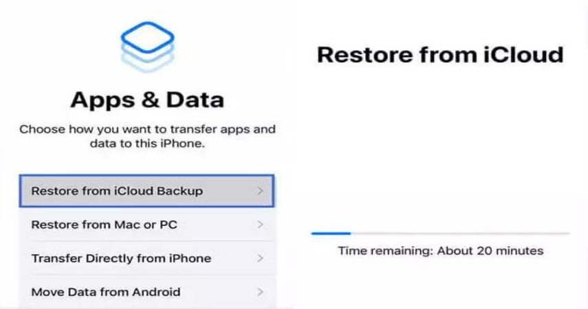 iCloudバックアップから削除された電報メッセージを回復します