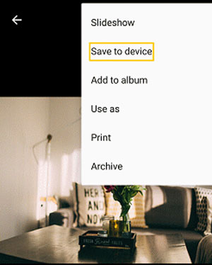 Google Photos BackupからAndroidを復元します