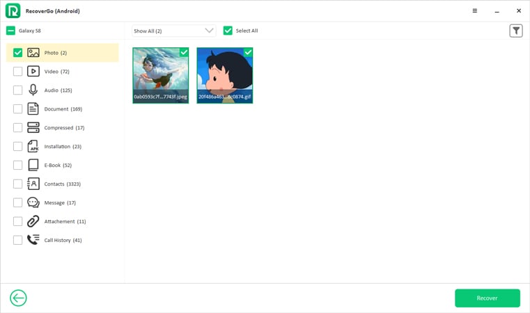 AndroidのSDカード回復