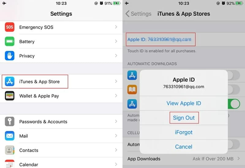 iPhoneアプリは自動的に更新されません