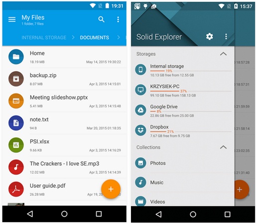 リサイクルビンからAndroid電話からオーディオファイルを回復します