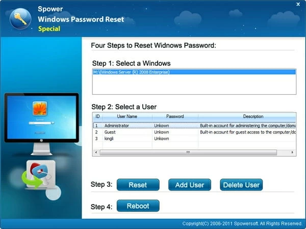 サーバー2012 R2で管理者パスワードをリセットします