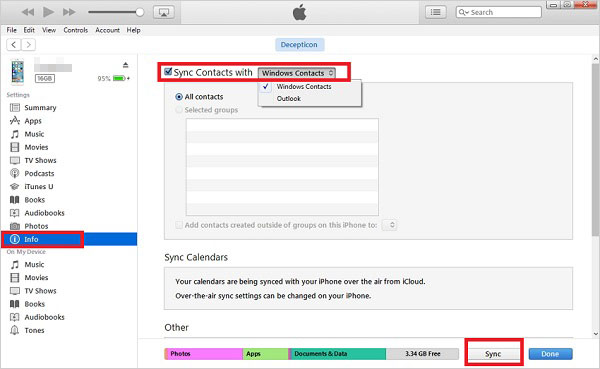 電話番号をiTunesを使用して新しいiPhoneに移動します