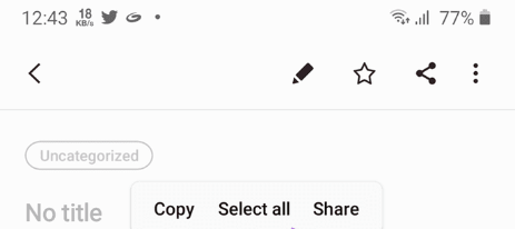 Google Keepを使用してSamsungノートをGoogleドライブにエクスポートします