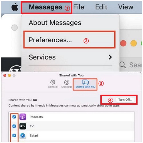 Macで共有されている電源を切ってください