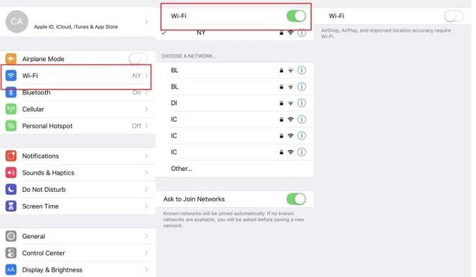 オフにする方法DNSバイパスを介してパスワードなしで私のiPhoneまたはiPadを見つけてください