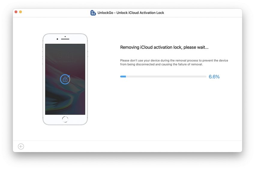 Unlockgo Guide-所有者にロックされたiPhoneをバイパスします