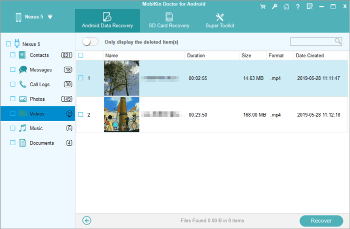 Mobikinを介してMacからAndroidにデータを転送します
