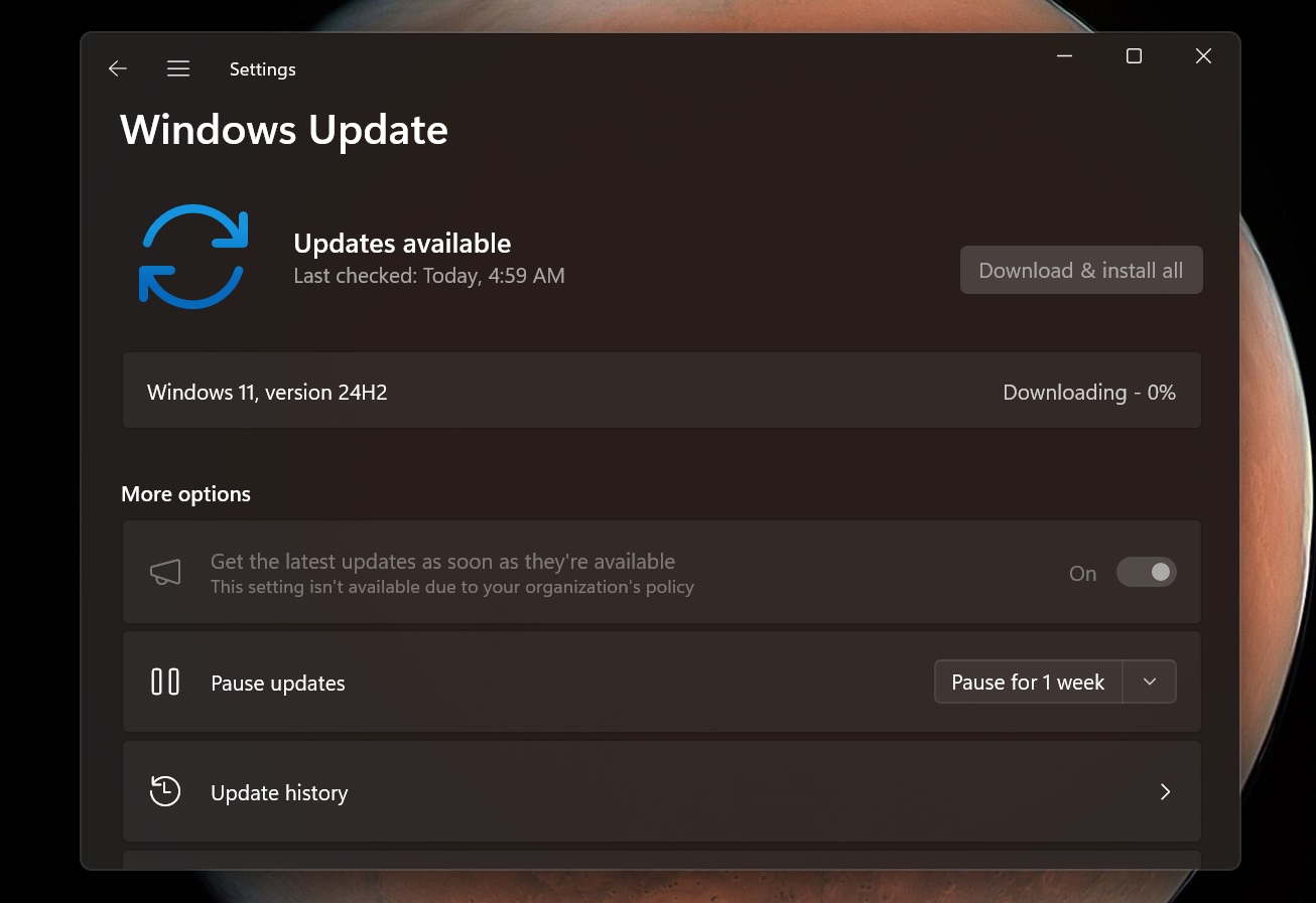 Windows 11 24H2オートインストール