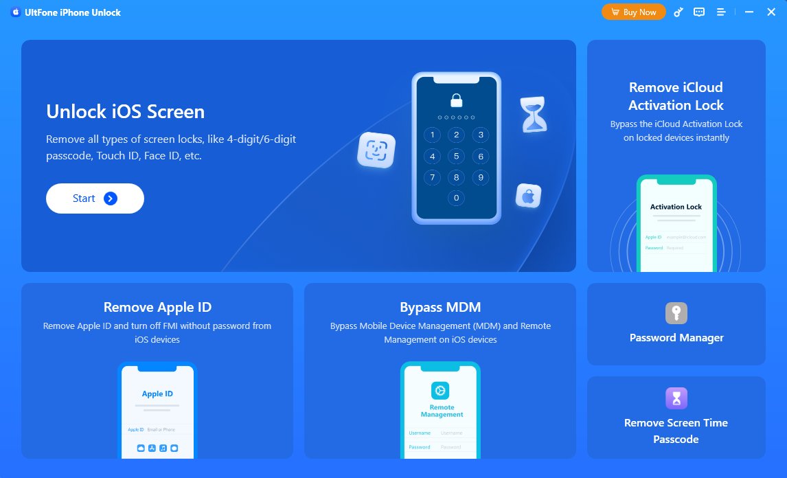 無料ダウンロードutfone iPhone Unlocker