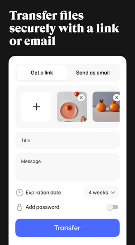 wetransferのようなペアドロップに似たアプリ